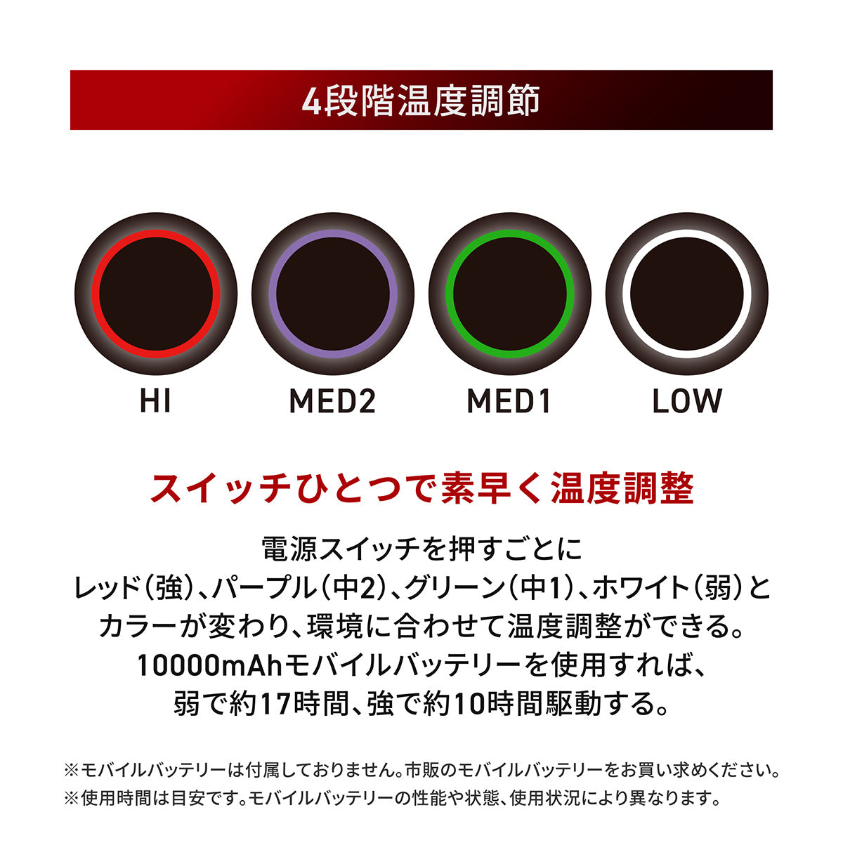 Heat Master 5V 折り畳みヒートシートクッション LTシリーズ LIDEF