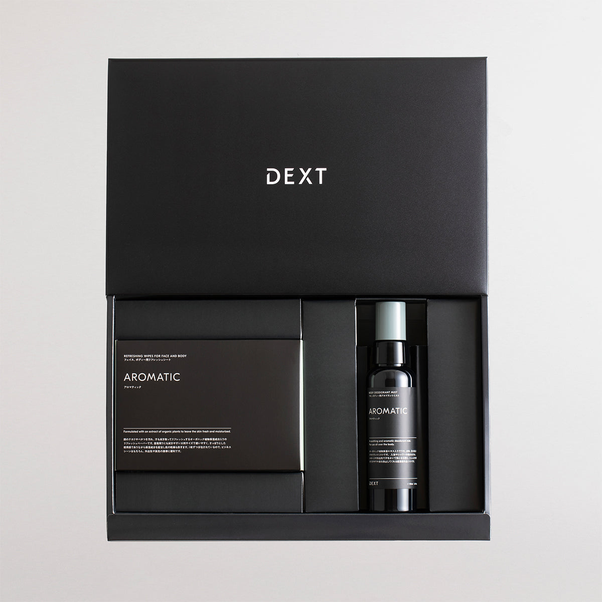 ボディミスト売り尽くしセール20本セットお得 DEXT GIFT SET フェイス、ボディー用リフレッシュシート＆ワキ