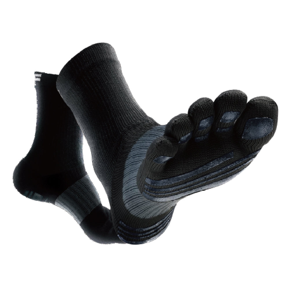 DEODORIZE TECH デオドライズテック 5本指ソックス BLACK