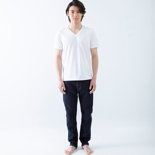 FREEZE TECH DAILY 冷感シャツ 半袖 Vネック White - メディア 2