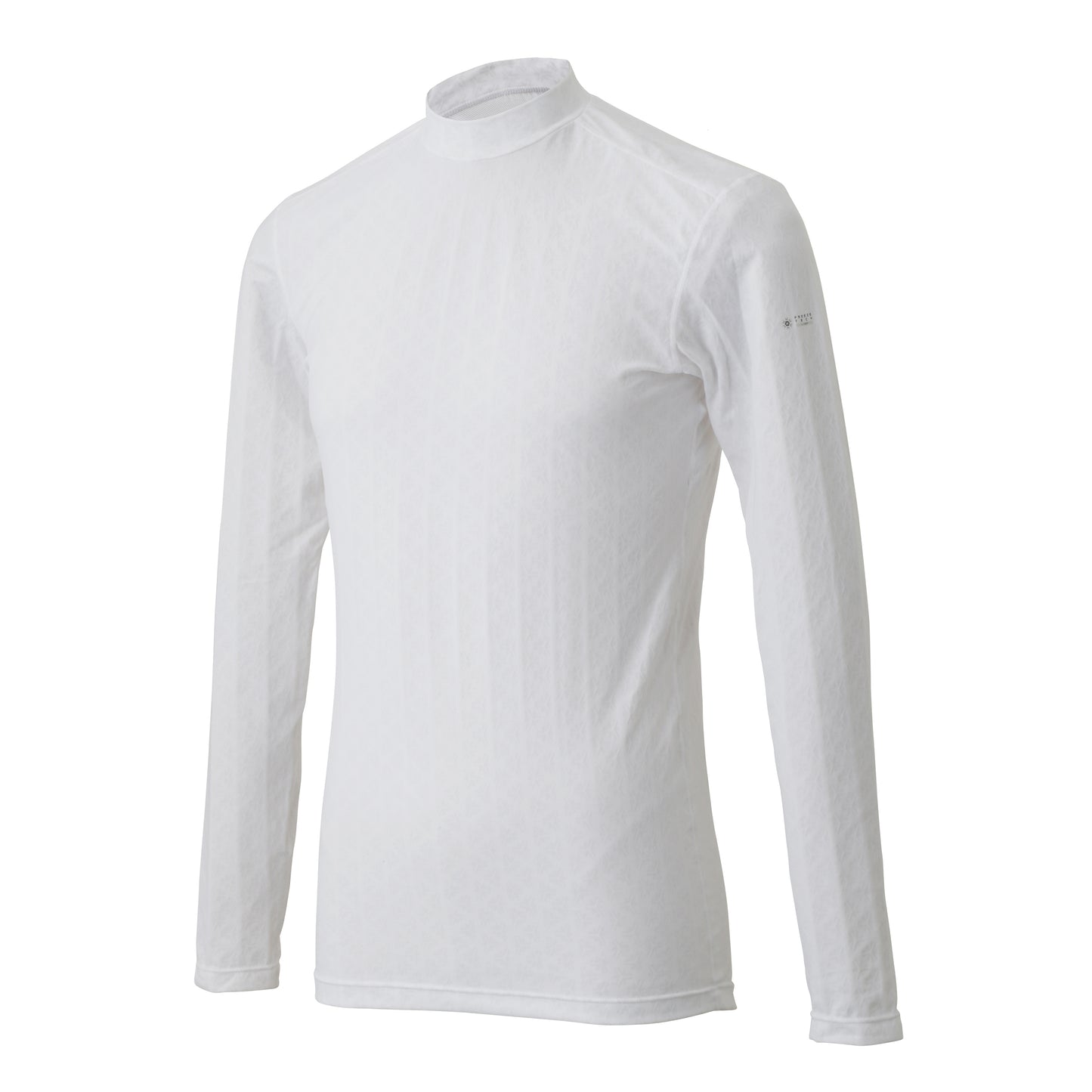 FREEZE TECH SPORTS 冷感シャツ 長袖 ローネック White