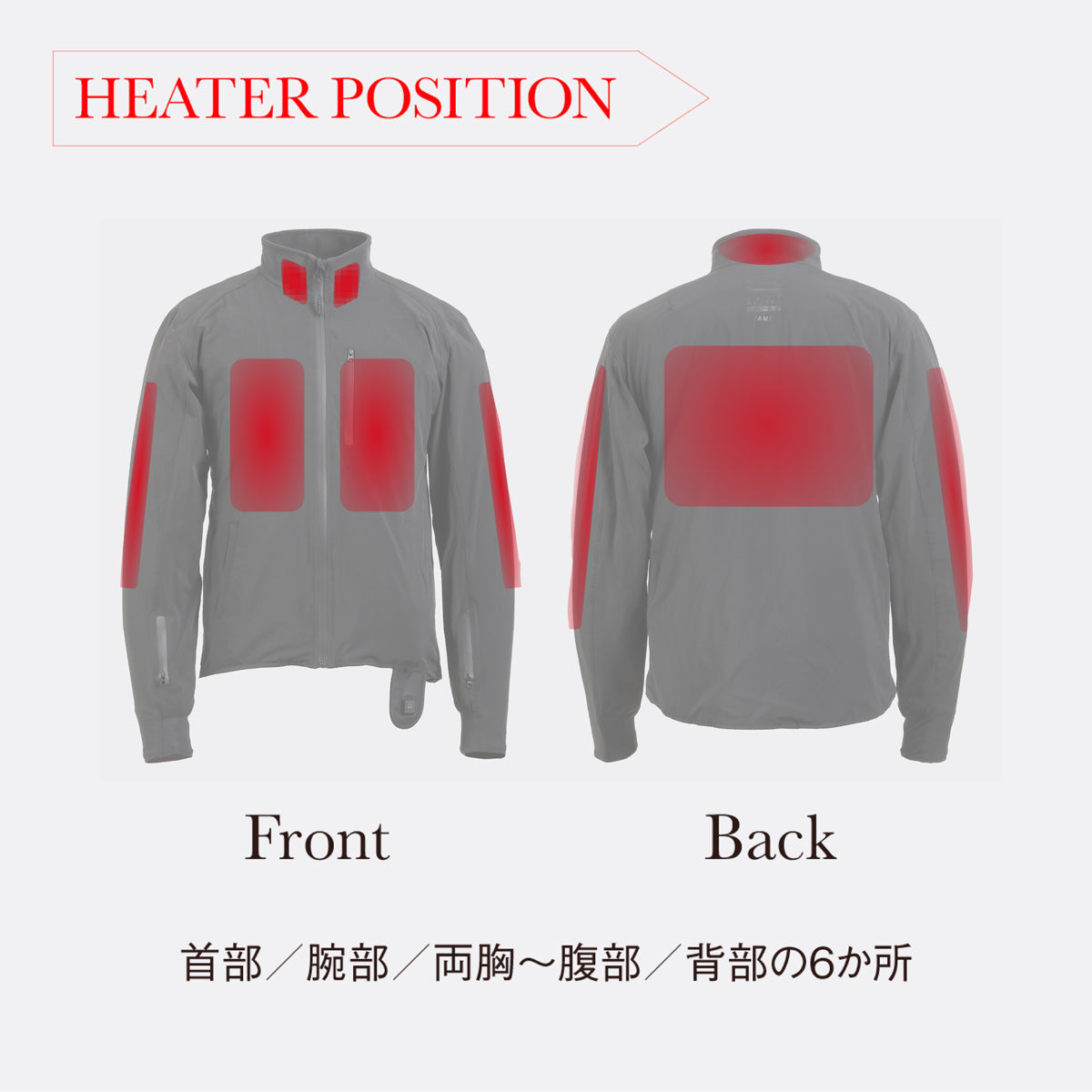 Heat Master 12Vヒートインナージャケット アーバンタイプ 3.5AMP LIDEF
