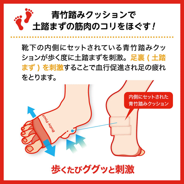 ベビーフット 足裏＆足指リフレソックス - メディア 6