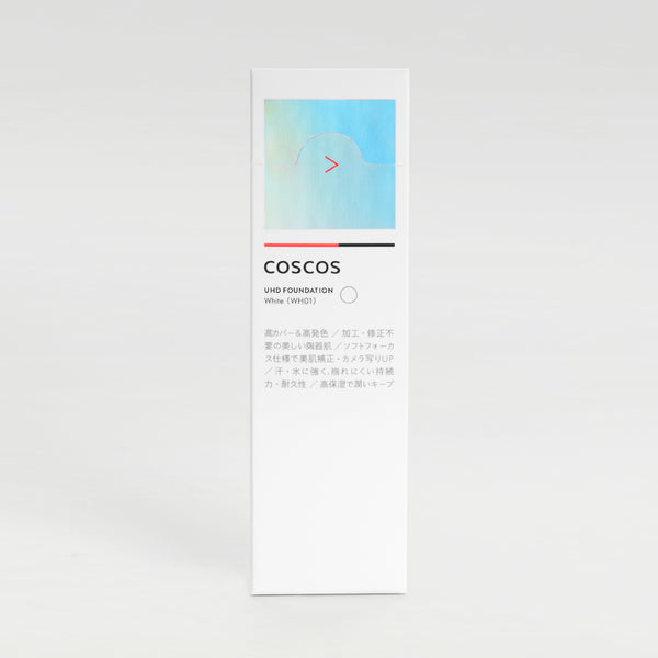 COSCOS UHDファンデーション ホワイト（WH01） - メディア 4
