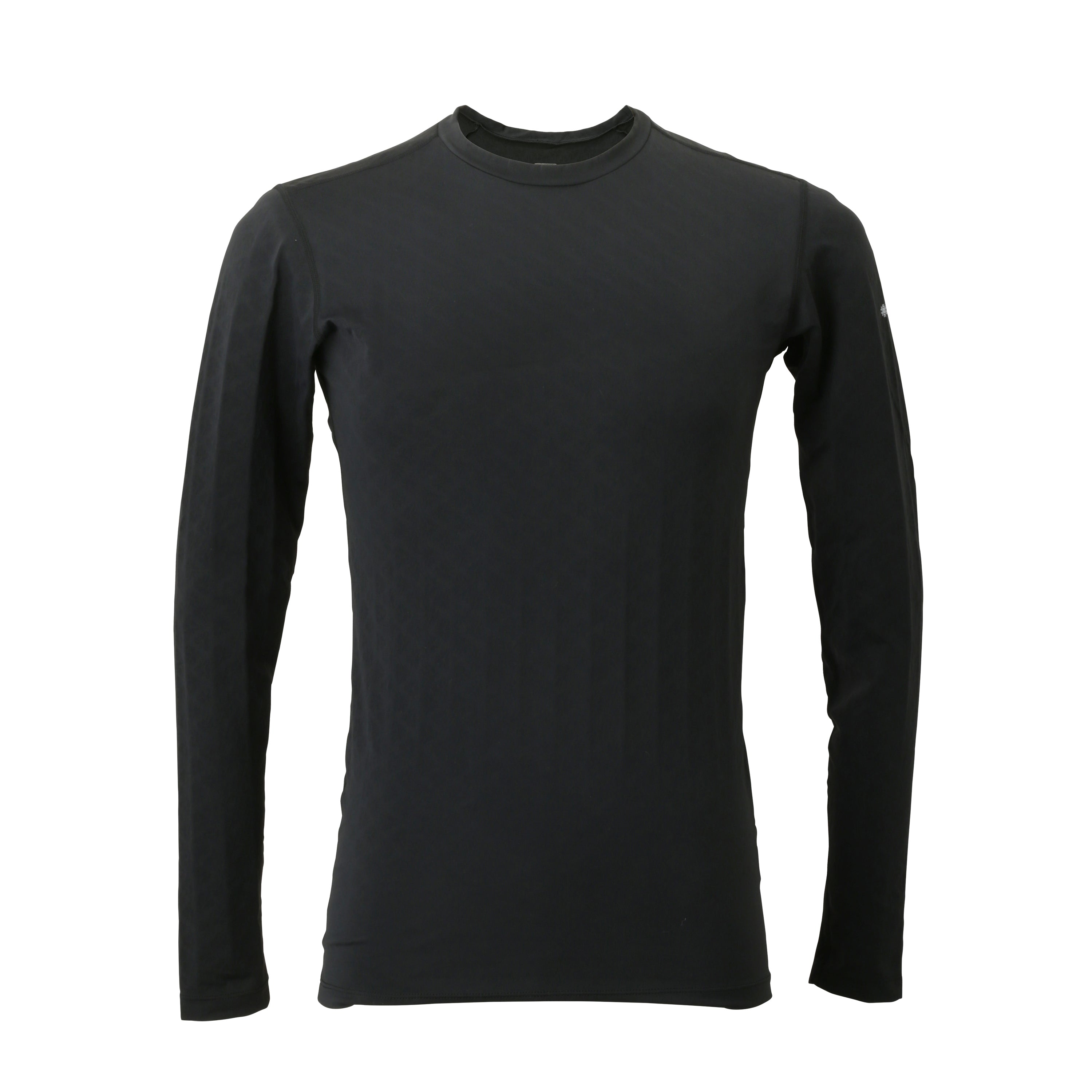 FREEZE TECH SPORTS 冷感シャツ長袖クルーネック Black White LIDEF