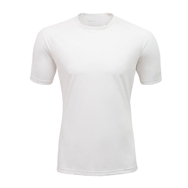 FREEZE TECH WORK レギュラーフィット 冷感シャツ 半袖クルーネック White Black LIDEF FT25SS - メディア 2