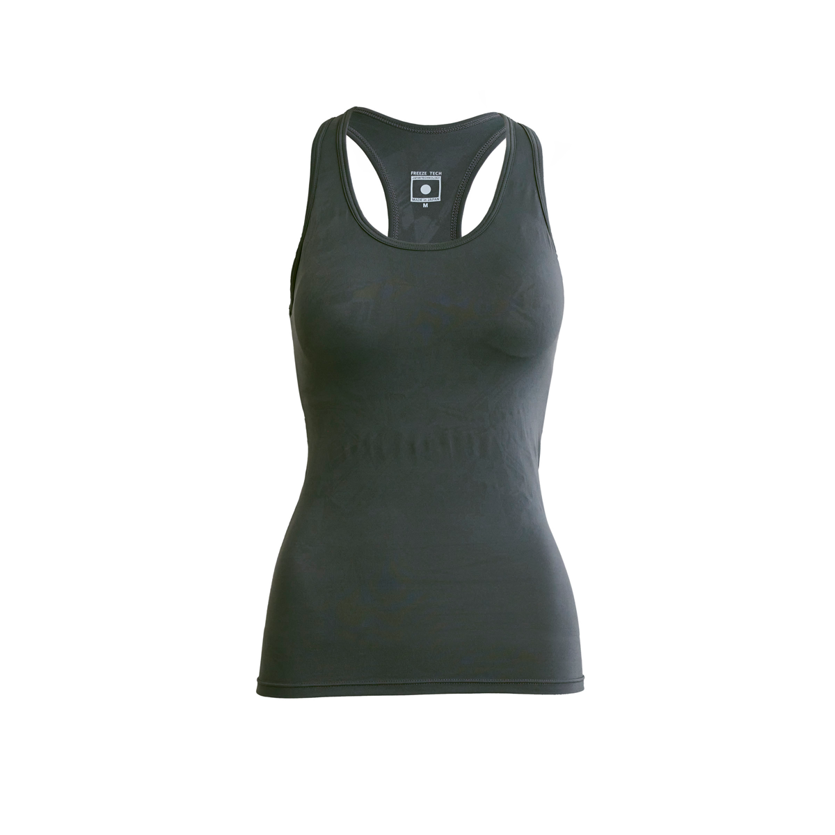FREEZE TECH SPORTS 冷感カップ付きタンクトップ Gray Pink