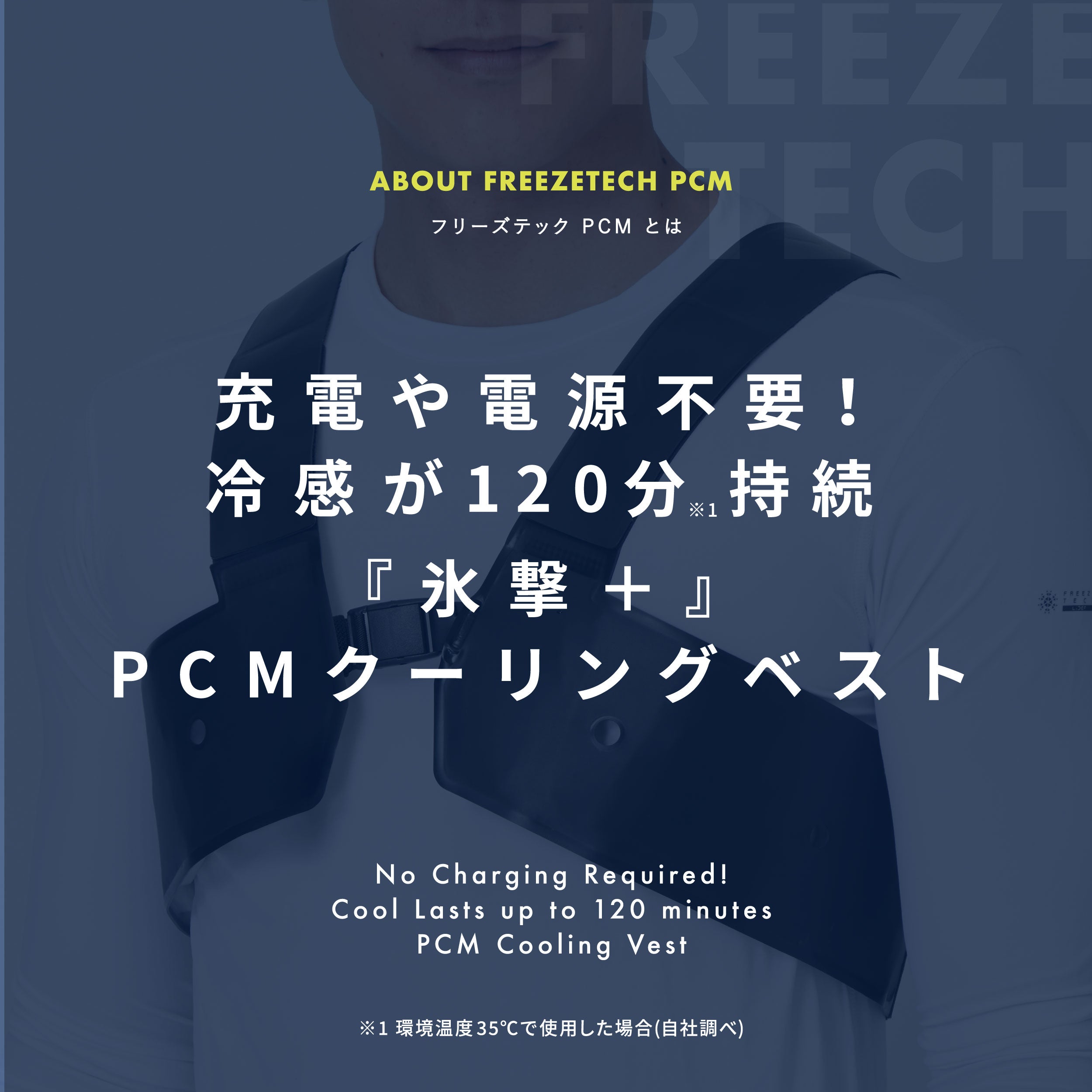 FREEZE TECH PCMクーリングベスト Black LIDEF – LIBERTA ONLINE STORE