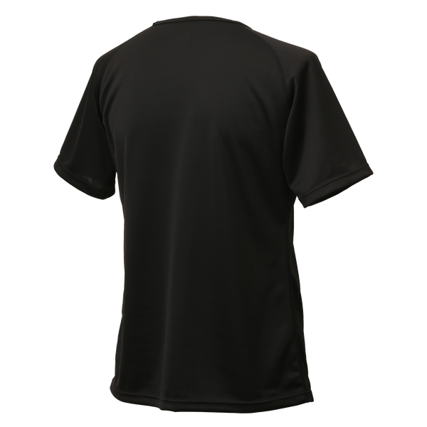 FREEZE TECH SPORTS レギュラーフィット 冷感シャツ 半袖クルーネック Black Navy LIDEF - メディア 4