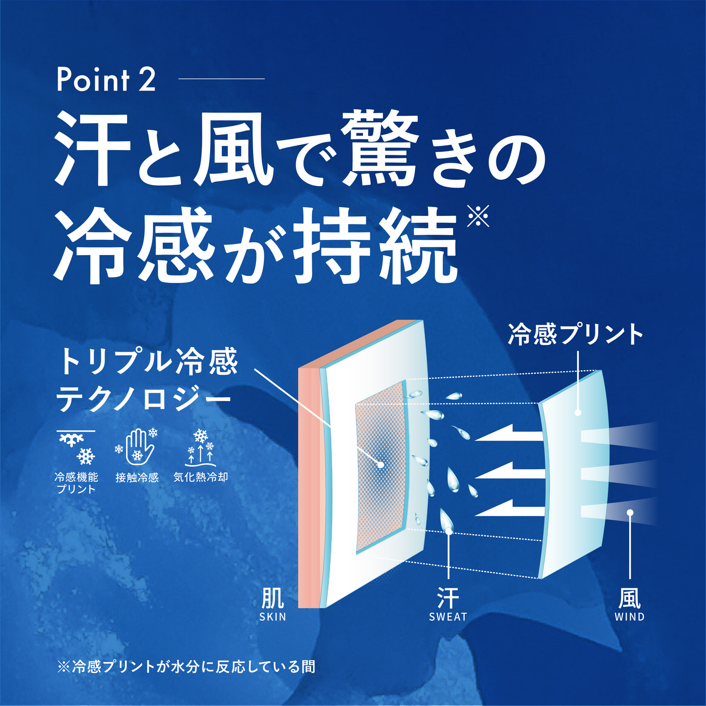 FREEZE TECH DAILY 冷感ナイトウェア Light.Blue