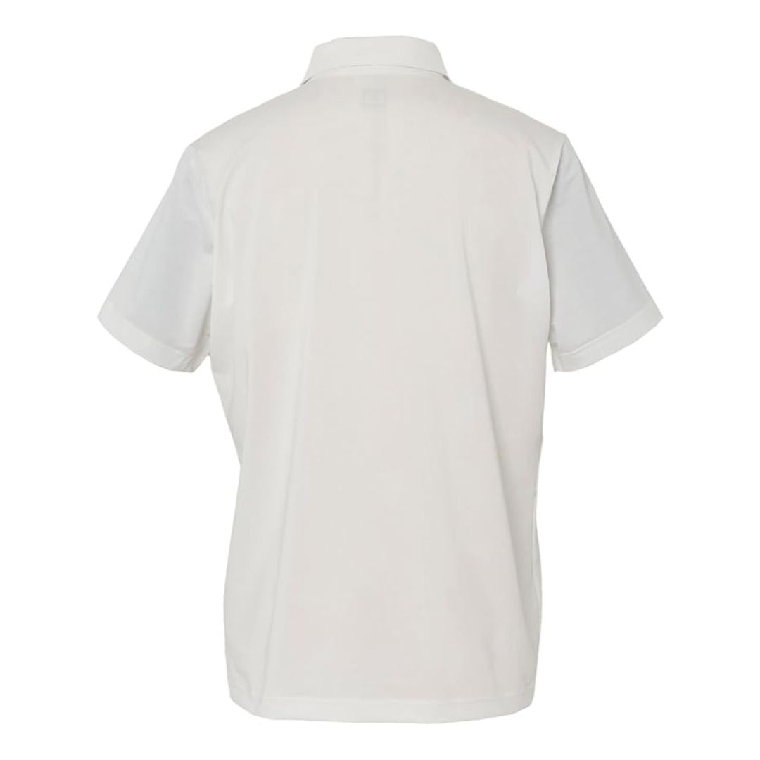FREEZE TECH 氷撃α LIFESTYLE LINE 半袖ポロシャツ White Black LIDEF